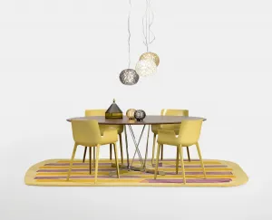 Koberec PARAYS 300x200 cm, viac variantov - Kartell Farba: Oranžová/zelená
