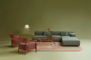Koberec PARAYS 300x200 cm, viac variantov - Kartell Farba: Oranžová/zelená