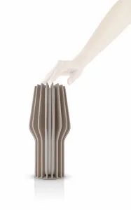 Dobíjacia lampa Radiant LED, perlovo béžová - Eva Solo