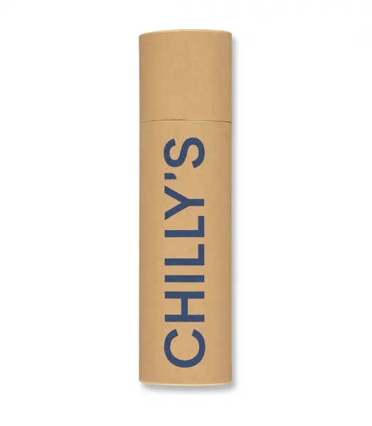 Termofľaša Chilly's Bottles - celá modrá - matná 750ml, edícia Original