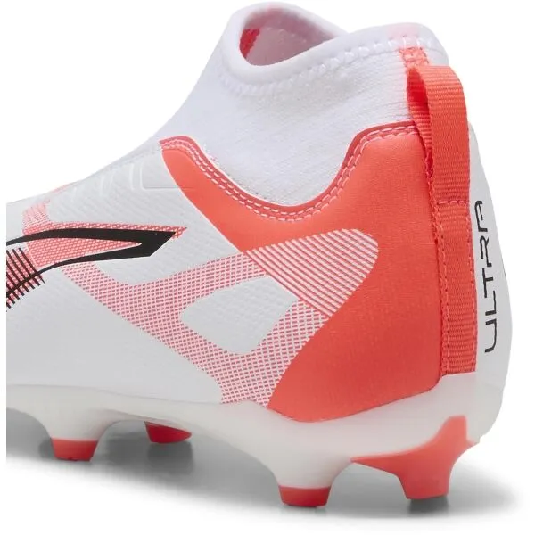 Puma ULTRA 5 MATCH+ LL FG/AG JR Detské kopačky, biela, veľkosť 29