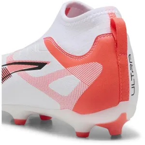 Puma ULTRA 5 MATCH+ LL FG/AG JR Detské kopačky, biela, veľkosť 29