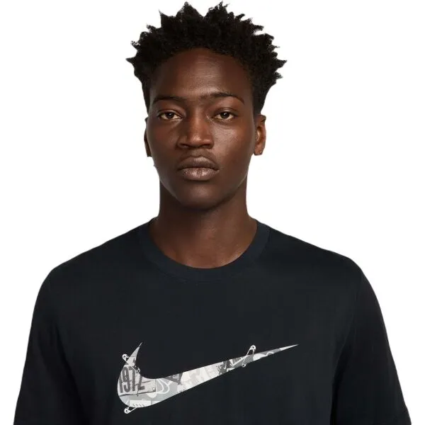 Nike TEE RUN ENERGY SP25 Pánske bežecké tričko, čierna, veľkosť