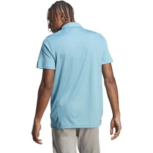 adidas TRAIN ESSENTIALS BASE POLO Pánske polo tričko, svetlomodrá, veľkosť