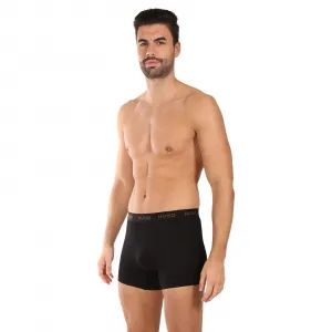 3PACK pánske boxerky HUGO čierne (50532613 972) L, trenky