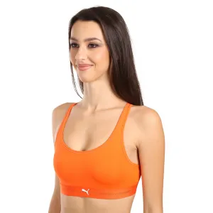 Dámska športová podprsenka Puma oranžová (701228124 002) M