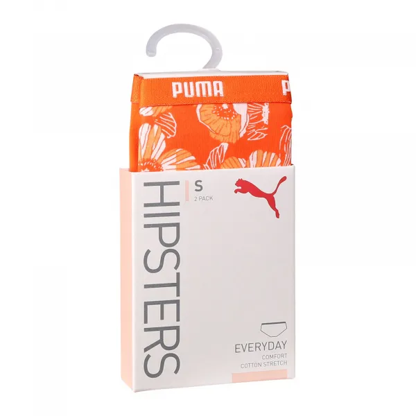 2PACK dámske nohavičky Puma oranžové (701228120 003) M