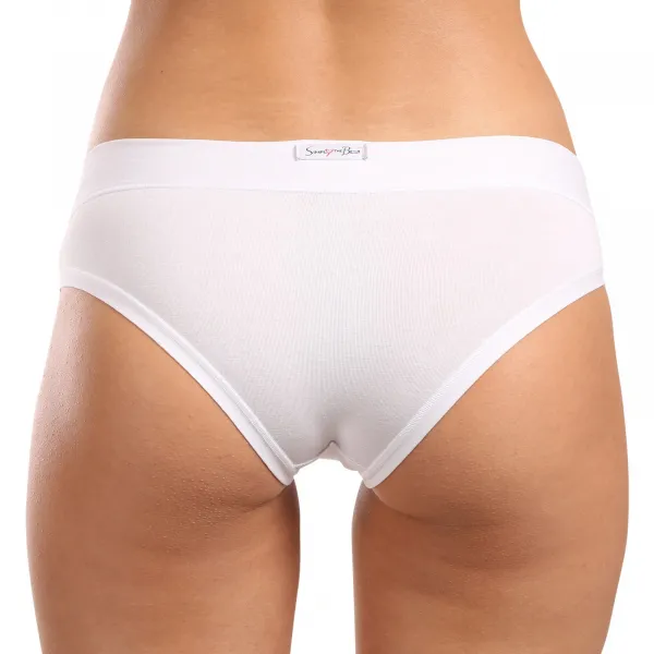3PACK dámske nohavičky Lovelygirl biele (4999-white) M
