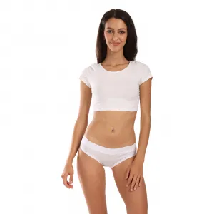 3PACK dámske nohavičky Lovelygirl biele (4999-white) M