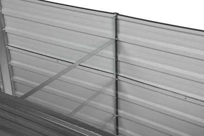 Záhon Strend Pro Garden, vyvýšený, 80x160x77 cm, kov, EXTRA PEVNÝ