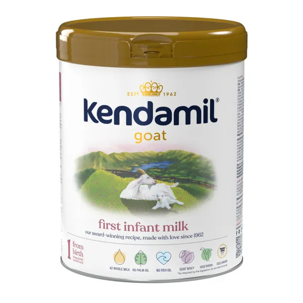 Kendamil 1 Kozie DHA+ 800 g,KENDAMIL Kozie počiatočné mlieko 1 (800 g)