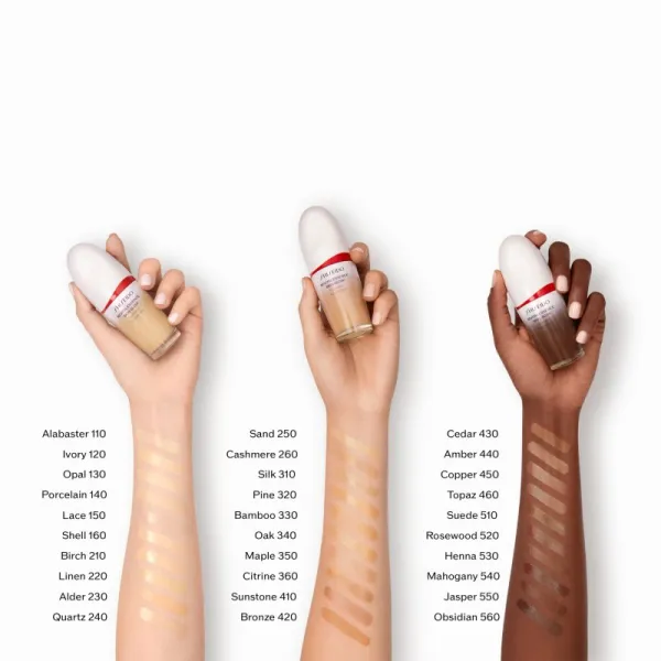 Shiseido Revitalessence Skin Glow Foundation ľahký make-up s rozjasňujúcim účinkom SPF 30 odtieň Bronze 30 ml