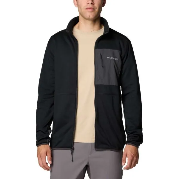 Mikina na zips Columbia Hike Full Zip - black/black