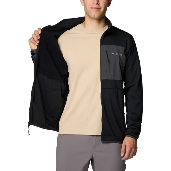 Mikina na zips Columbia Hike Full Zip - black/black