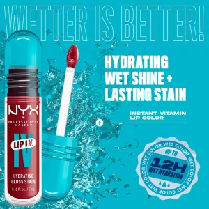 NYX Professional Makeup Lip IV dlhotrvajúci lesk na pery s hydratačným účinkom odtieň 09 - BLUSH RUSH 5 ml
