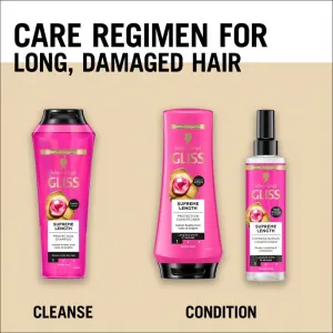 Schwarzkopf Gliss Supreme Length ochranný kondicionér pre dlhé vlasy 200 ml