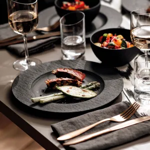 Plochý tanier, kolekcia Manufacture Rock - Villeroy & Boch
