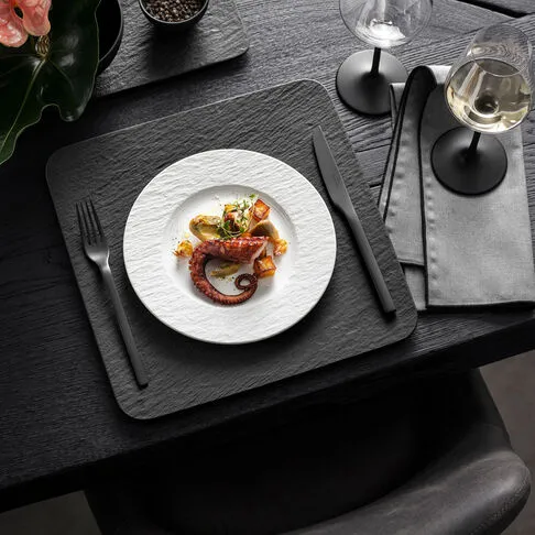 Dezertný tanier, kolekcia Manufacture Rock blanc - Villeroy & Boch