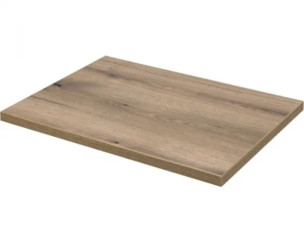 Comad Závěsná skříňka Iconic s deskou 60 cm bílá/dub coast evoke