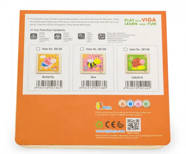 Puzzle na podložke Viga 50140 lienka