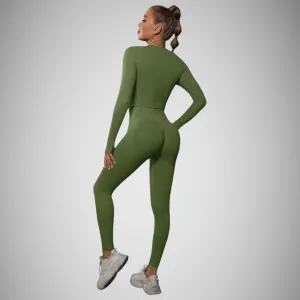 Push-up fitness set army zelený Veľkosť: S