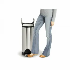 Simplehuman Pedálový odpadkový kôš 45 l, nerez, 45 l