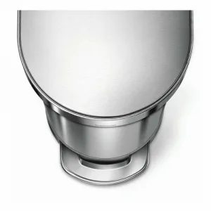 Simplehuman Pedálový odpadkový kôš Slim 45 l, nerez
