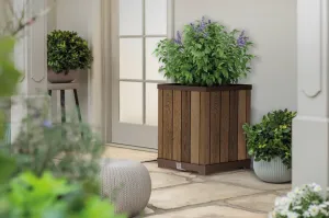 KETER Záhradný kvetináč DECO RIGHT TALL PLANTER