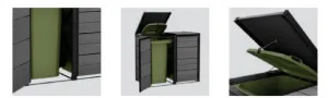KETER Záhradný krycí panel HIDDEN COMPARTMENT STORAGE 240L