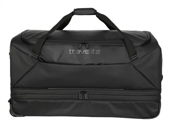 Cestovná taška na kolieskach Travelite Basics Wheeled duffle expand Black