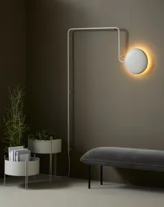 Kvetináč "Pidestall", stredný, 3 varianty - Woud Varianta: sivá