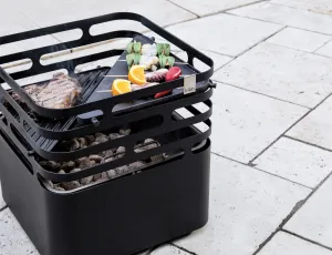 Liatinová grilovacia platňa Plancha pre gril CUBE - Höfats