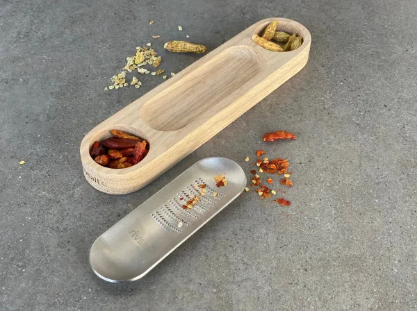 Organická chilli korenička so strúhadlom CHILI - rivsalt