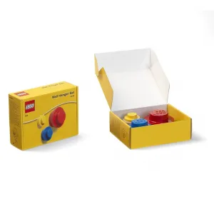 Vešiak na stenu, 3 ks, viac variant - LEGO Farba: bílá, černá, šedá
