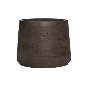 Pottery Pots Kvetináč Jumbo Patt, farba čierna, viac veľkostí - PotteryPots Velikost: M - v. 97 cm, ⌀ 119 cm