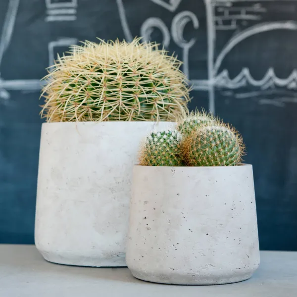Pottery Pots Kvetináč Patt, farba starosivá, viac veľkostí - PotteryPots Velikost: XXL - v. 28.5 cm, ⌀ 34 cm