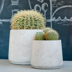 Pottery Pots Kvetináč Patt, farba starosivá, viac veľkostí - PotteryPots Velikost: XXL - v. 28.5 cm, ⌀ 34 cm