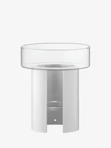 Terrazza kvetináč, v. 22 cm, Ø19 cm, číra/kriedovo biela - LSA international