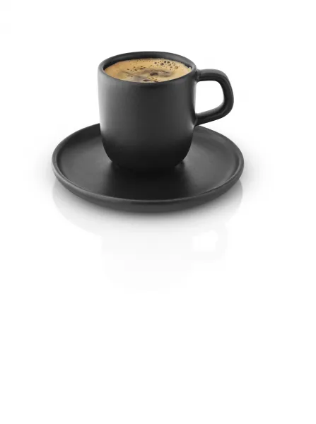 Nordic kitchen šálka na espresso s tanierikom - Eva Solo