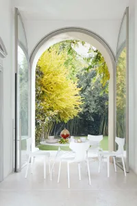 Vonkajší stôl GLOSSY OVAL, viac variantov - Kartell Farba: Černá/černá