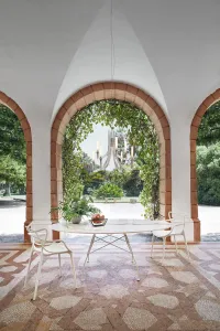 Vonkajší stôl GLOSSY OVAL, viac variantov - Kartell Farba: Černá/černá