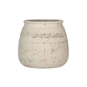 Pottery Pots Hestia, kriedovo biela, viac veľkostí - Potterypots Rozměry: S: ⌀ 32 x 28 cm