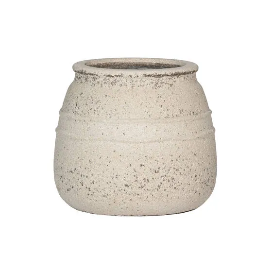 Pottery Pots Hestia, kriedovo biela, viac veľkostí - Potterypots Rozměry: L: ⌀ 52 x 46 cm