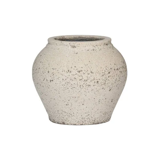 Pottery Pots Zeus, kriedovo biela, viac veľkostí - Potterypots Rozměry: L: ⌀ 69 x 58 cm