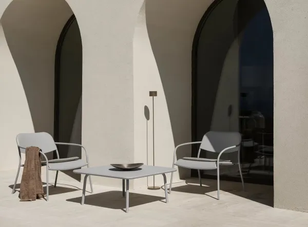 YUA záhradné lounge kreslo - Blomus