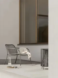 YUA WIRE záhradné lounge kreslo - Blomus