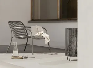YUA WIRE záhradné lounge kreslo - Blomus