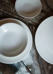 Hlboký tanier 16 cm kolekcia Snø - Wik & Walsøe