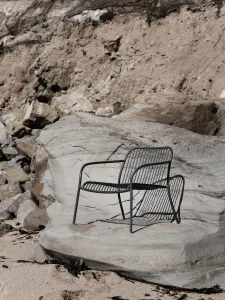 YUA WIRE záhradné lounge kreslo - Blomus