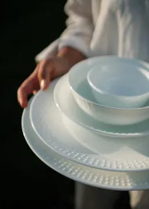 Hlboký tanier 16 cm kolekcia Snø - Wik & Walsøe